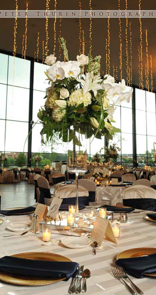 tall centerpiece