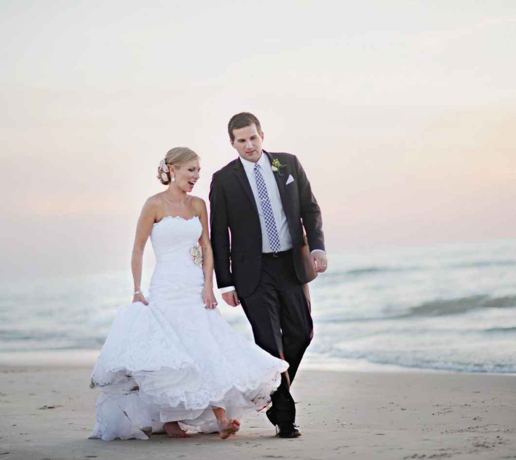 couple at sunset
