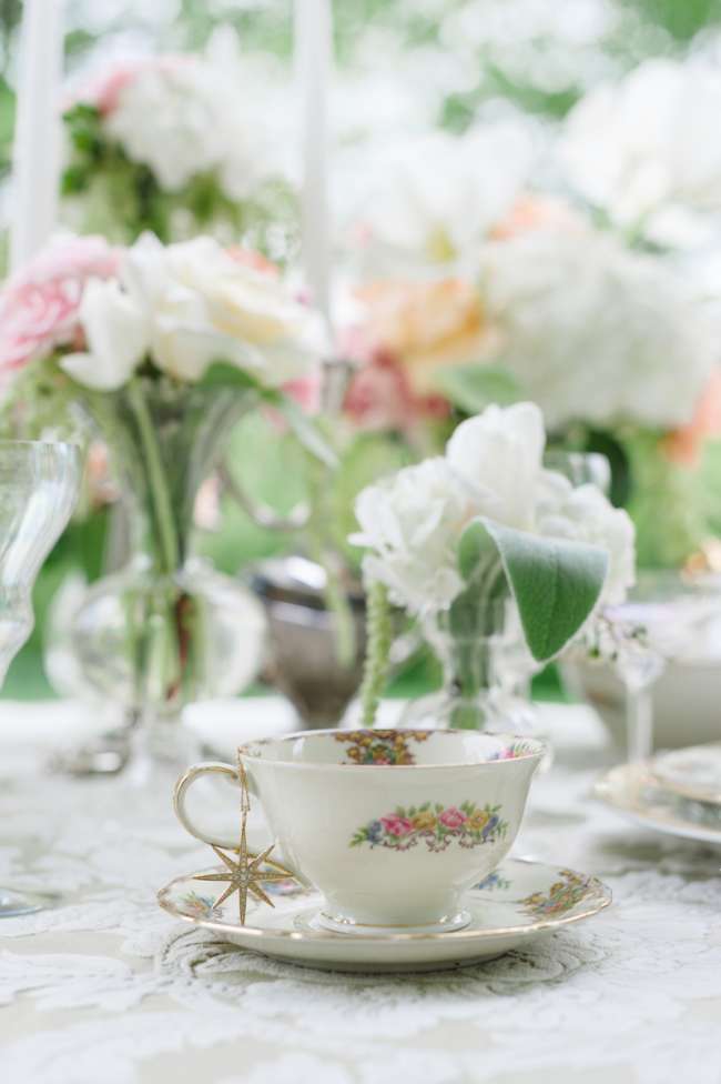 Unique china makes for a unique tablescape