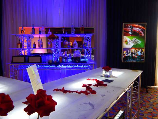 Truss Bar at Reception
