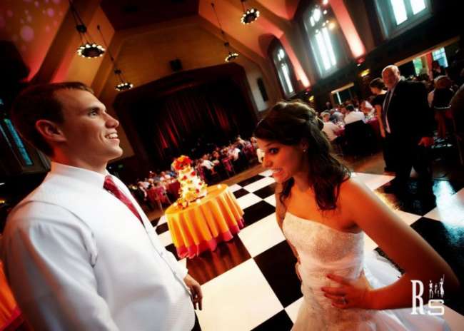 Bride & Groom at Indiana Memorial Union