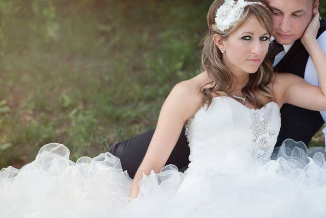 Classic Bride and Groom