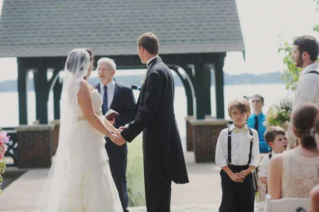 Formalwear at Outdoor Wedding