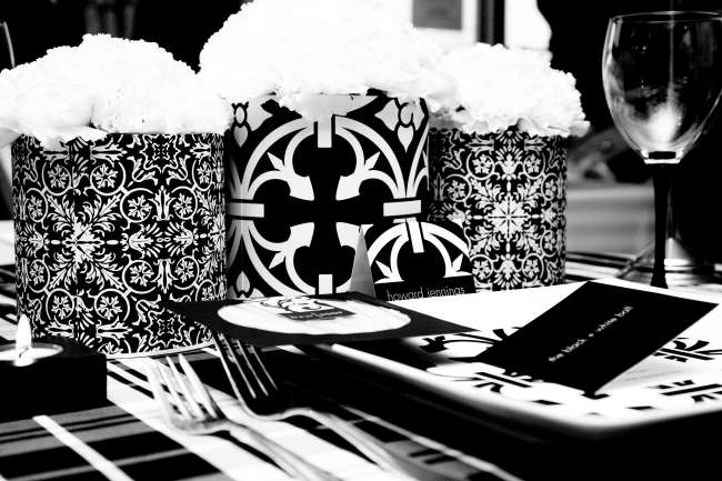 Black and White Decor