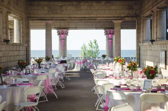 Pink & White Reception at the Gary Aquatorium