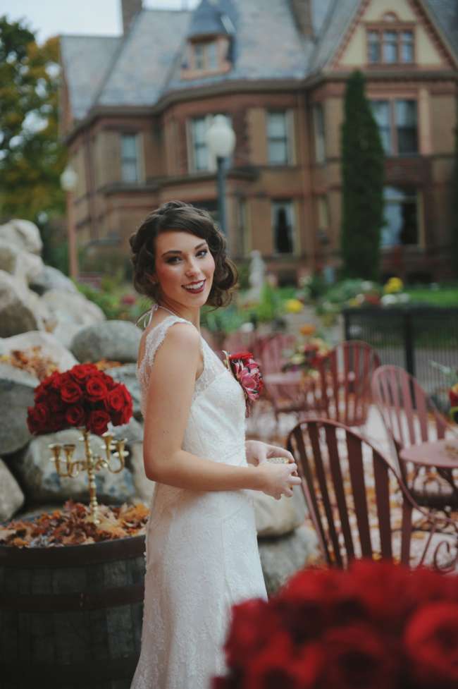 Bride at Henderson Castle