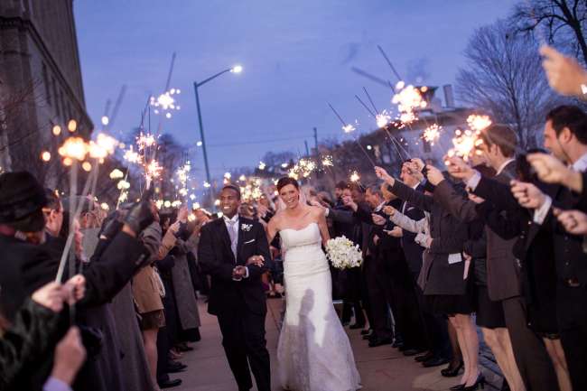 Sparkler Send Off