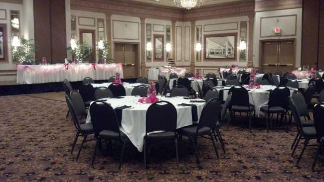 Pops of Pink Reception