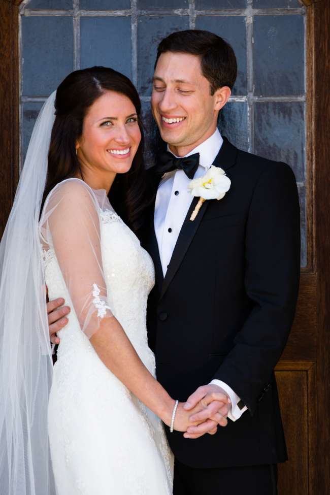 Groom Looks Lovingly at His Bride