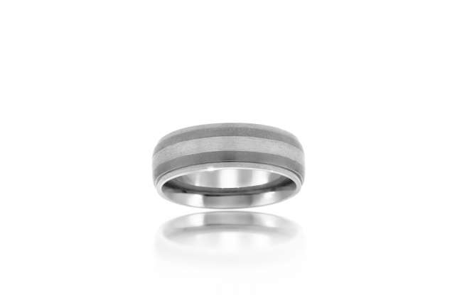 Striped Wedding Band