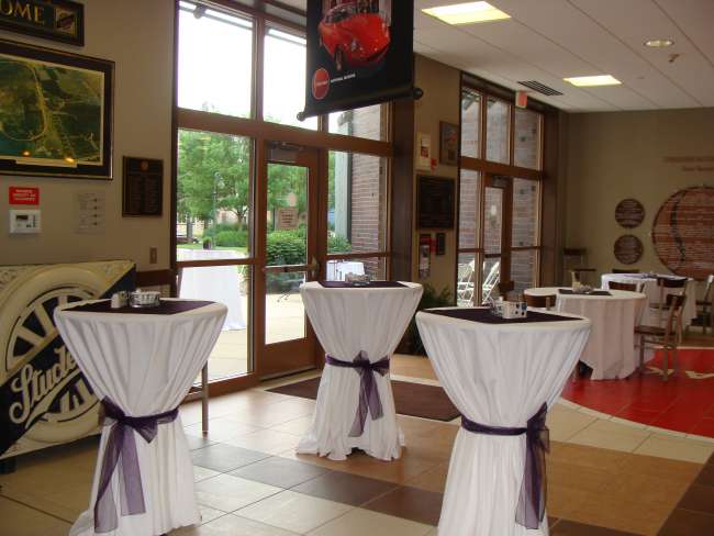 Cocktail reception at historic museum