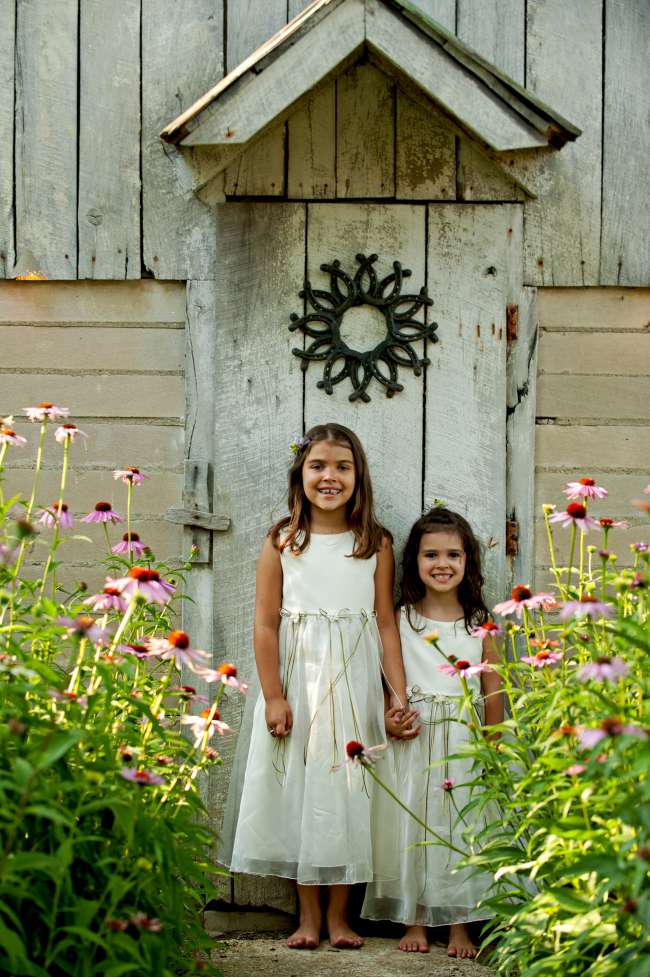 Barefoot Flower Girls