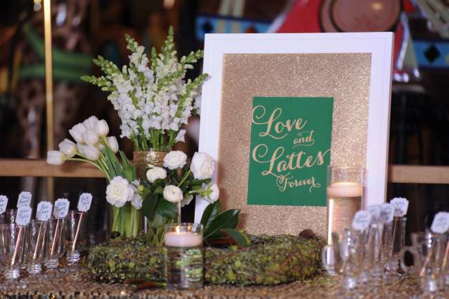 Latte Bar at Reception