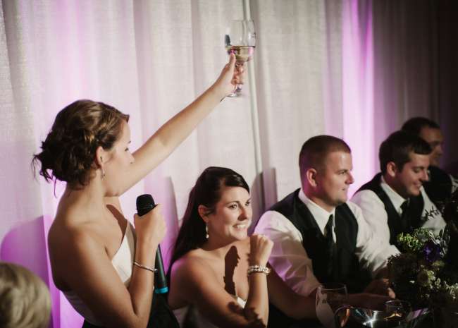 Toast from the Maid of Honor