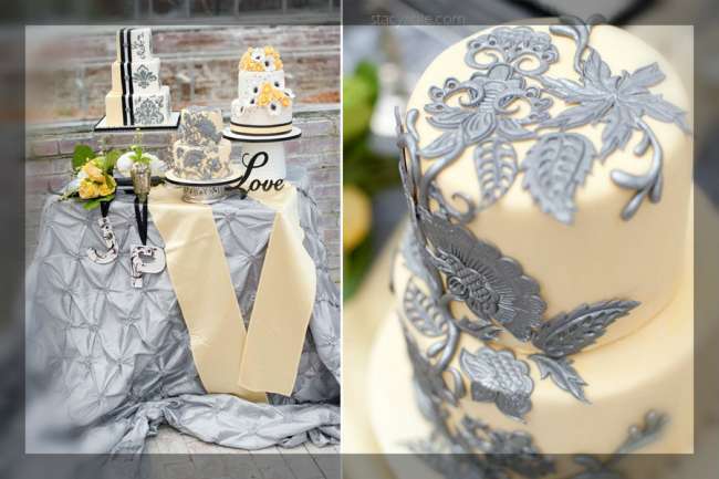 Elegant cake design with a French twist