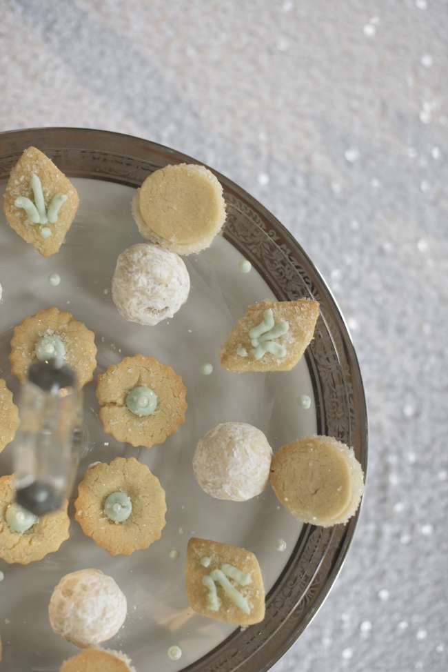 Elegant Display of Cookies