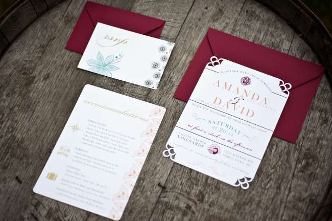 Modern, Delicate Wedding Stationery