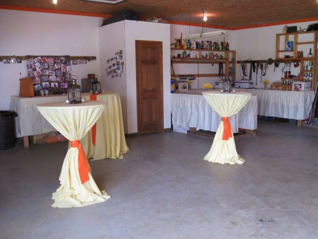 Yellow & Orange Cocktail Tables
