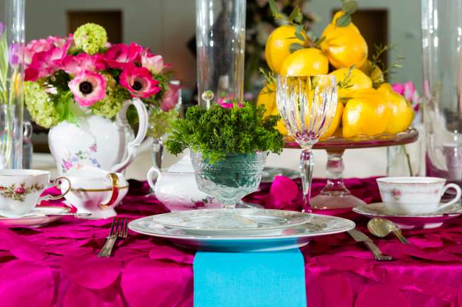 "Upscale Rustic Vintage Picnic" Tablescape