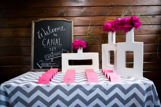 Modern Decor & Place Cards