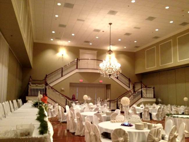 Reception with Stairway