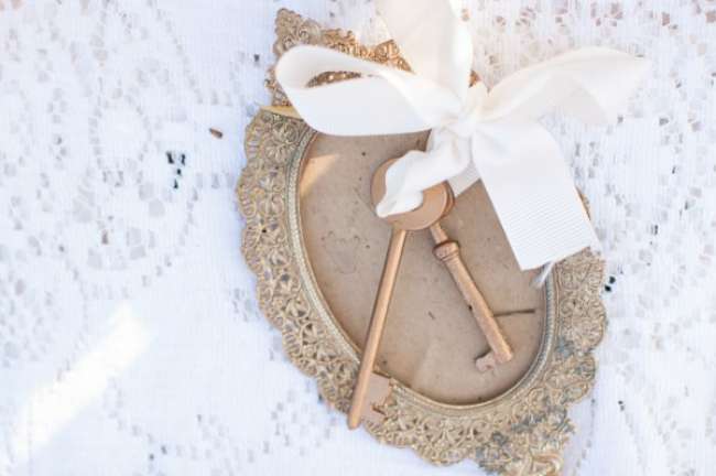 Vintage key keepsake