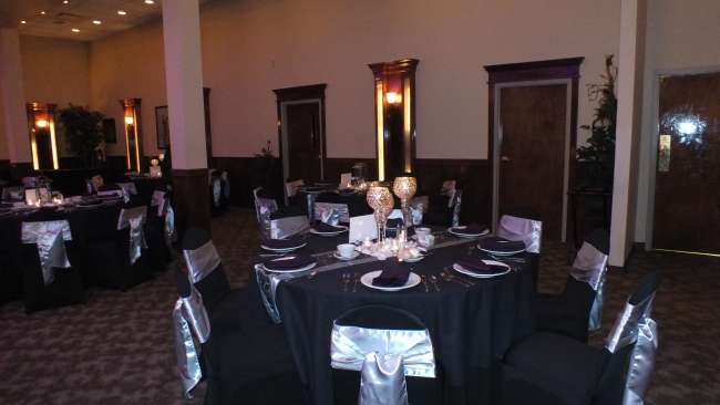 Silver and Black Reception