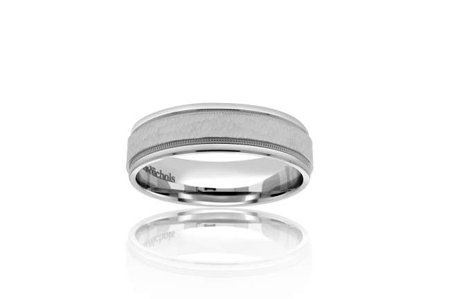 Textured Wedding Band