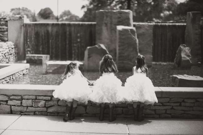 Flower Girls in Tip-Top Dresses