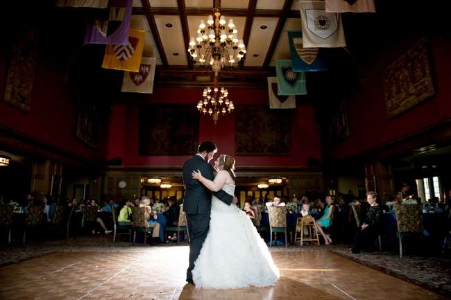 Bride & Groom's First Dance in The Tudor Room