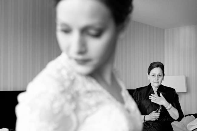 Mother-of-the-Bride Overtaken With Joy