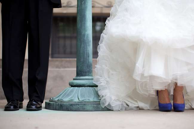 Blue Shoes at Purdue