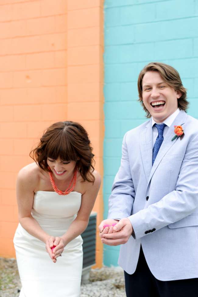 Bride & Groom at Indiana Design Center