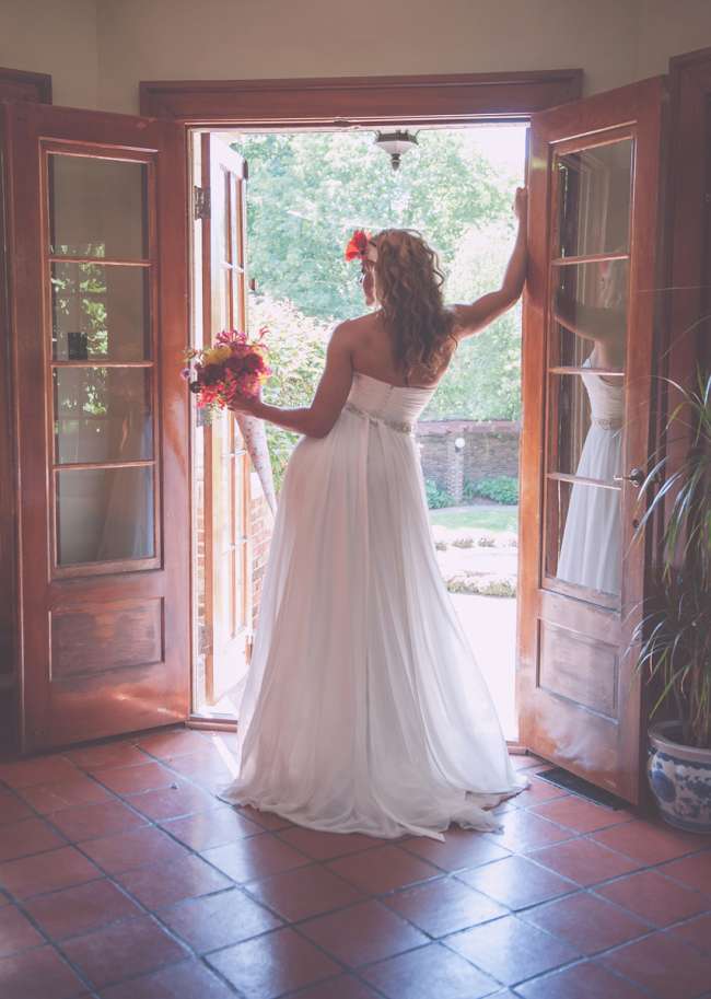 Bride in Doorway
