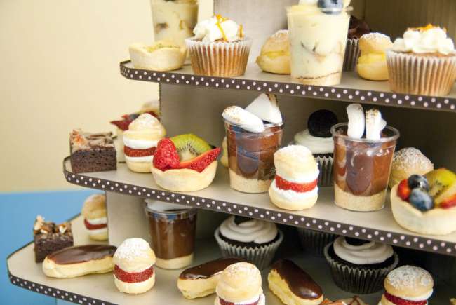 Mini dessert display