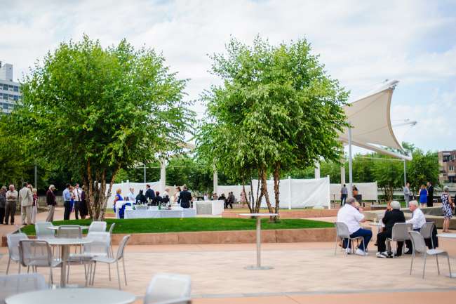 Cocktails on the Island at the Century Center