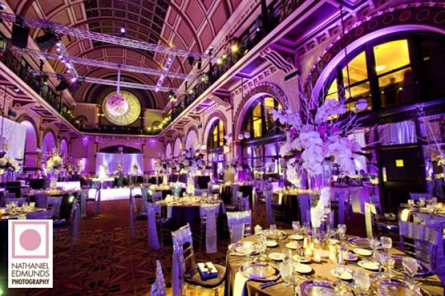 Modern lighting in Crowne Plaza