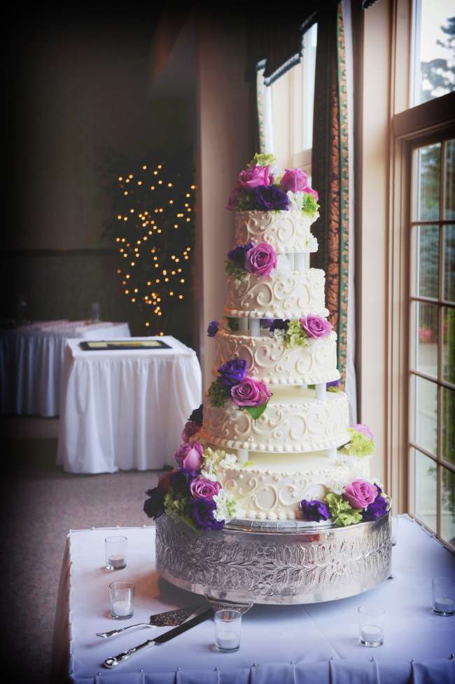 Five Tier Buttercream Cake