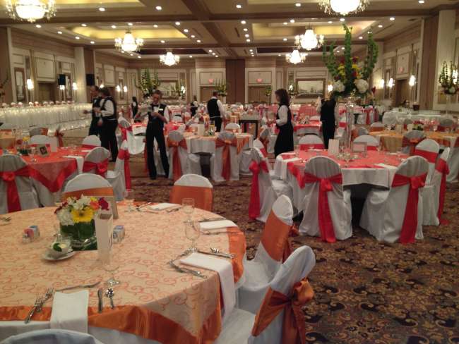 Getting Ready for the Reception