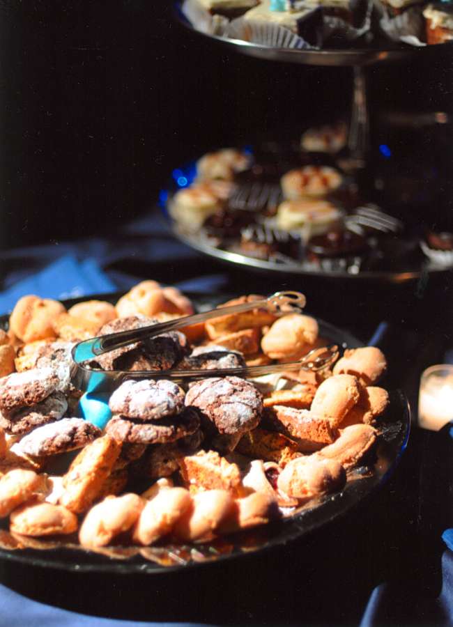 Desserts at a Wedding