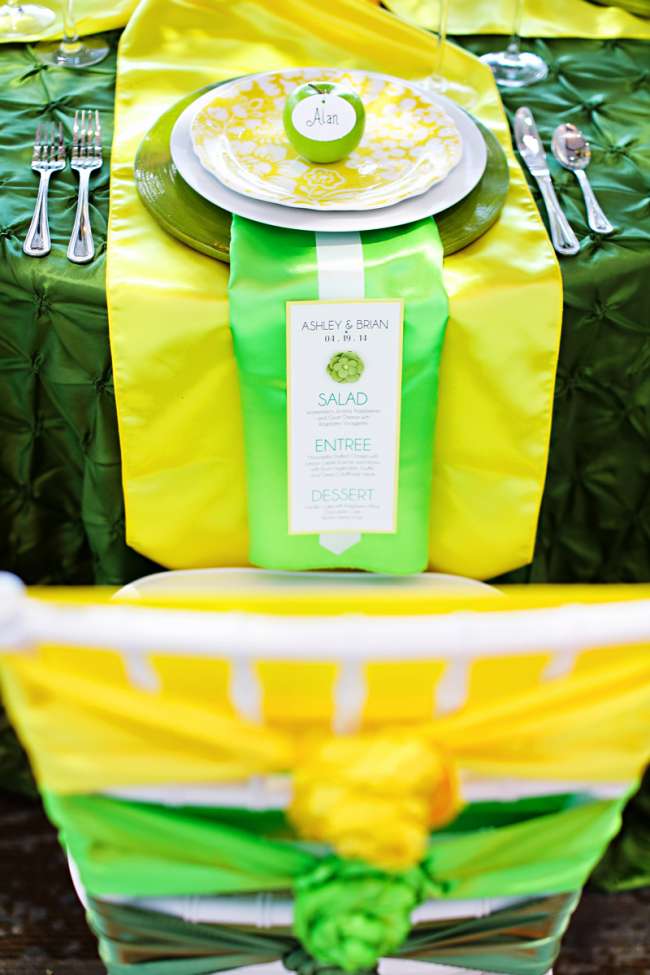 "Intimate Garden Wedding" Tablescape