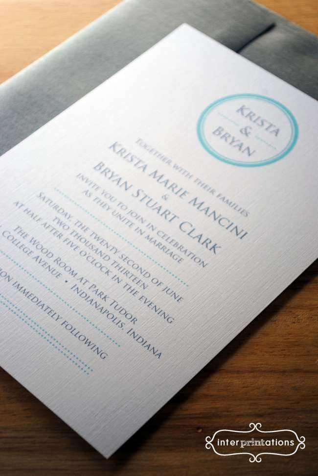 "Century" Wedding Invitations