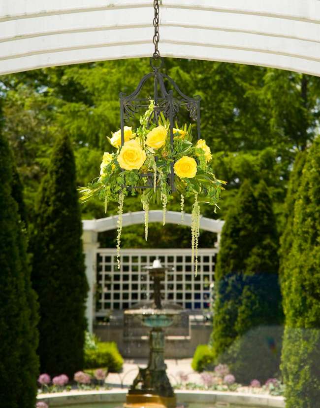 Outdoor Hanging Flowers
