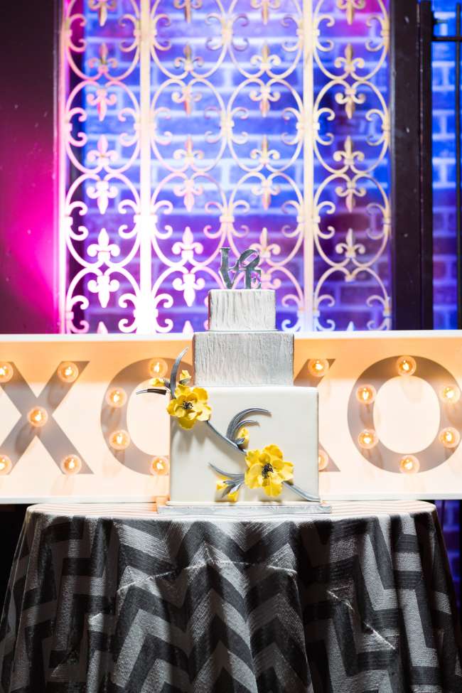 Modern, Whimsical Cake