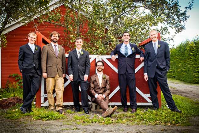 Groomsmen, Lizzie & John
