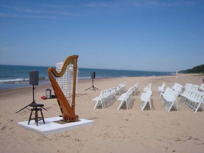 St Joseph Benton Harbor Beach Wedding